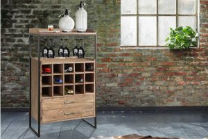 Shopping Guide für unsere Beimöbel 5 Design-Weinregal aus Massivholz