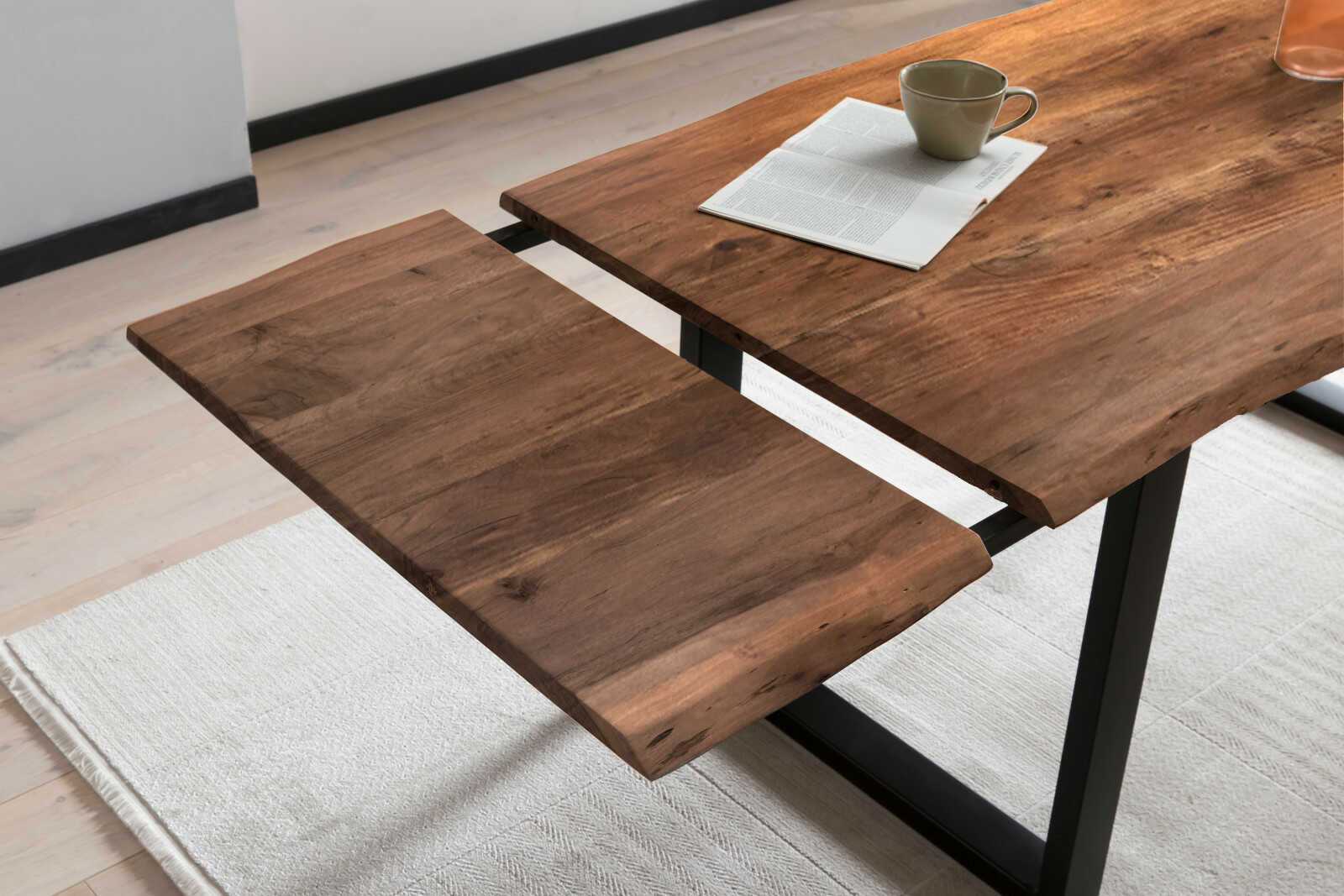 esstischmit ansteckplatte esstisch mit ansteckplatte - einfach flexibler