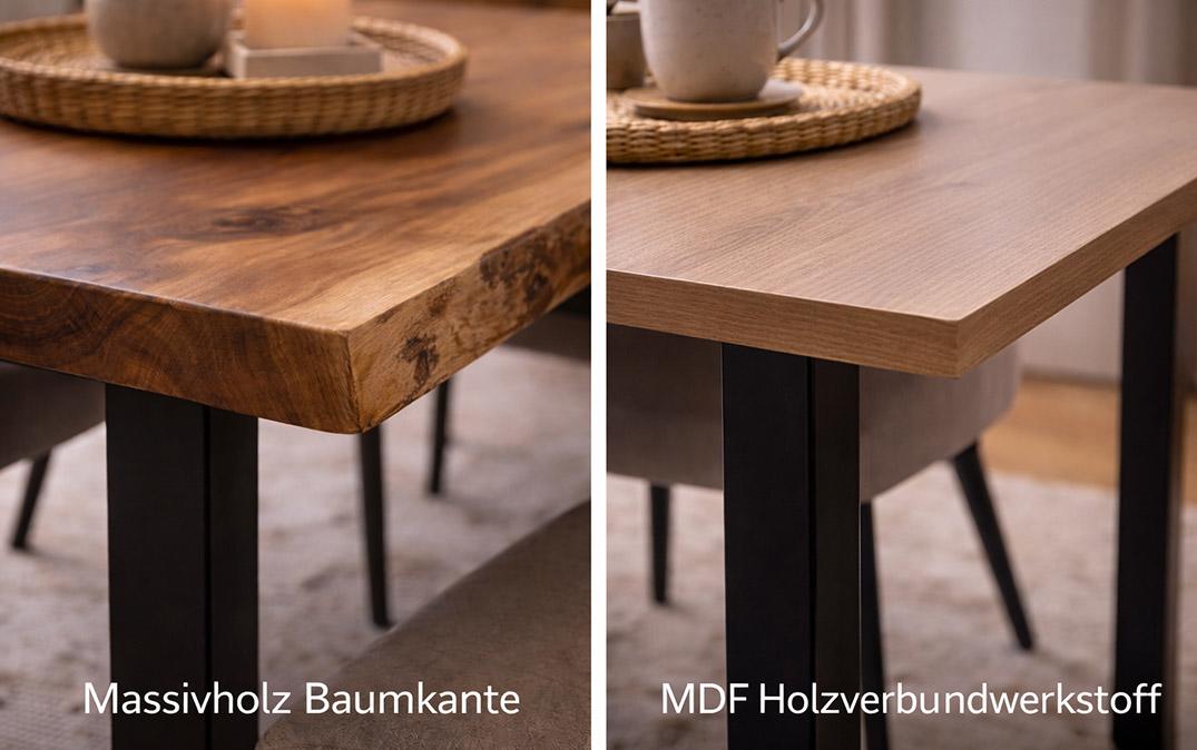 Massivholz oder furniert – die ehrliche Gegenüberstellung