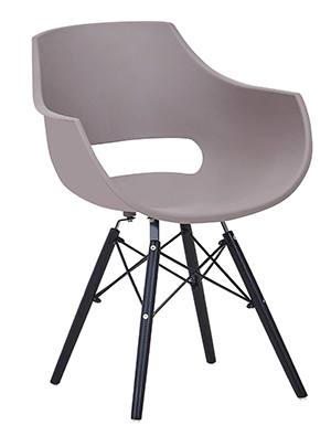 Schalenstuhl 1 Schalenstuhl mit Armlehne