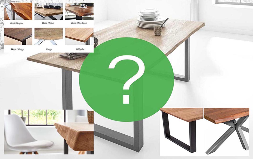 Optimaler Esstisch: So finden Sie ihn mit dem Konfigurator